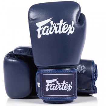 Fairtex BGV1C-PLUS Боксерские Перчатки Тайский Бокс Синие